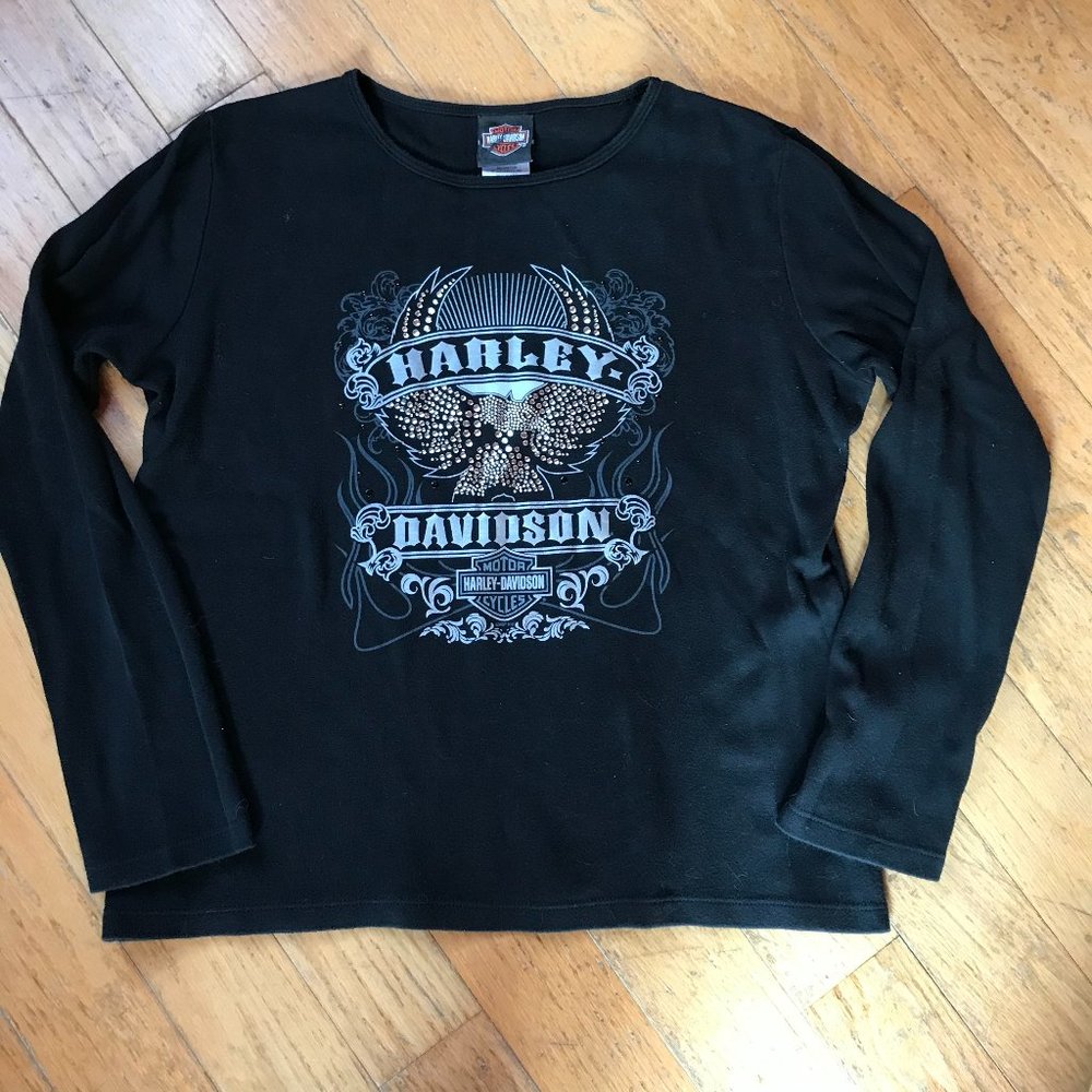 Harley-Davidson "Bedazzled" Long Sleeve Shirt